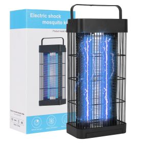 Large Electric Indoor Insect Killer 20w Powerful Mosquito Zapper Outdoor Black Insect Traps Indoor Flying Insect Traps Indoor Fly Trap Indoor for