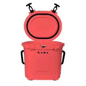 LAKA Coolers 20 Qt Cooler (Color: Coral)