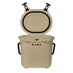 LAKA Coolers 20 Qt Cooler (Color: Tan)