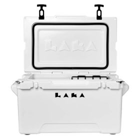 LAKA Coolers 45 Qt Cooler (Color: White)