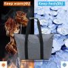 Large Cooling Bag, 5.28gal Foldable Shopping Bag